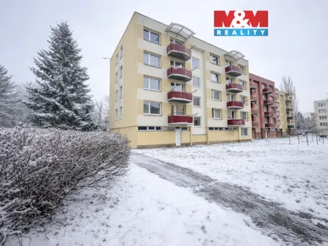 Pronájem bytu 2+1, Jindřichův Hradec - Jindřichův Hradec II, sídliště U Nádraží, 64 m2