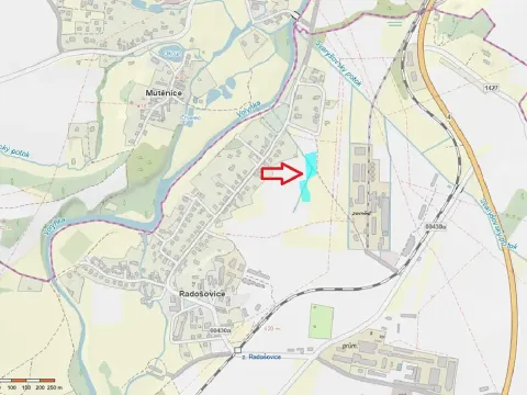 Prodej louky, Radošovice, 4907 m2