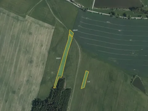 Prodej louky, Lhota-Vlasenice, 8448 m2