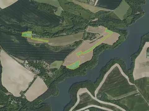 Prodej podílu pole, Chlístovice, 65641 m2