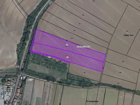 Prodej podílu pole, Křešice, 3771 m2