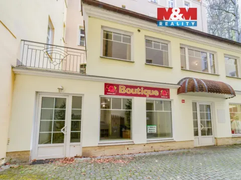 Pronájem obchodního prostoru, Mariánské Lázně, Hlavní třída, 35 m2