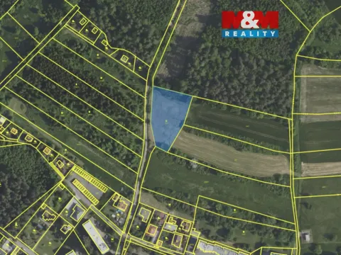 Prodej louky, Velké Popovice, 3090 m2