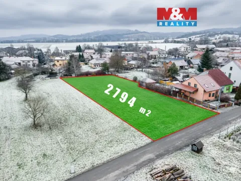 Prodej pozemku pro bydlení, Cetkovice, 2794 m2
