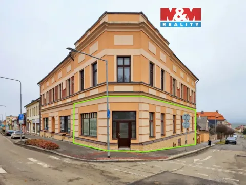 Pronájem obchodního prostoru, Chotěboř, Krále Jana, 118 m2