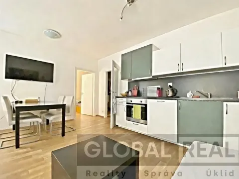 Pronájem bytu 2+kk, Brno, Tkalcovská, 42 m2