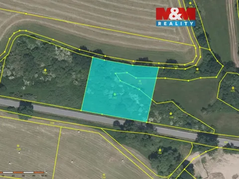 Prodej komerčního pozemku, Jinín, 3389 m2