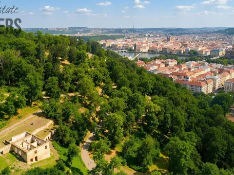 Prodej pozemku, Praha - Smíchov, Petřínské sady, 389 m2