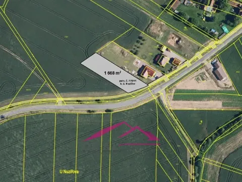 Prodej pozemku pro bydlení, Malhostovice, 1668 m2