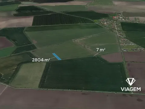 Prodej podílu pole, Charvatce, 350 m2