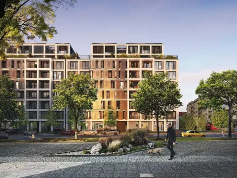 Prodej bytu 2+kk, Praha - Holešovice, V háji, 59 m2