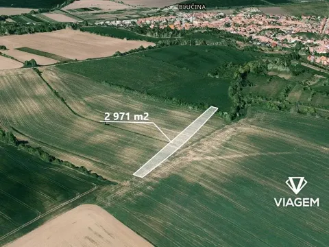 Prodej podílu pole, Blučina, 990 m2