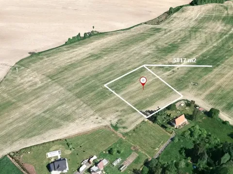 Prodej podílu pole, Huntířov, 1211 m2