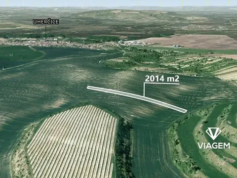 Prodej podílu pole, Uherčice, 805 m2