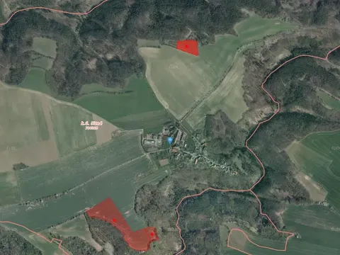 Prodej pole, Želízy, 57781 m2