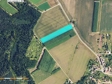 Prodej podílu pole, Vícov, 4344 m2