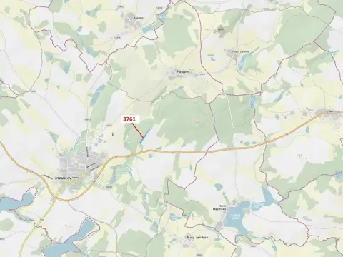 Dražba lesa, Strmilov, 9243 m2