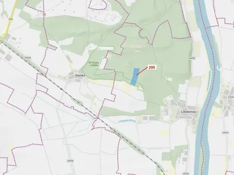 Dražba lesa, Libotenice, 33642 m2