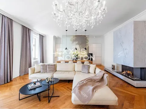 Prodej bytu 4+kk, Praha - Bubeneč, Puškinovo náměstí, 147 m2