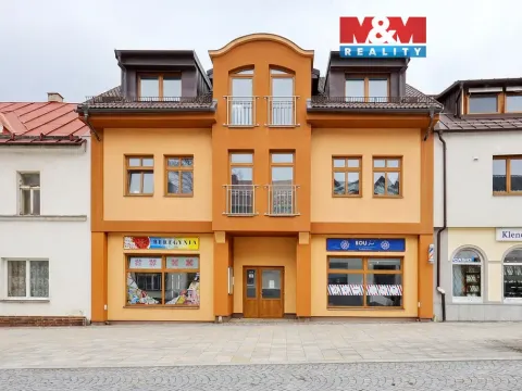 Pronájem bytu 1+kk, Žďár nad Sázavou, Nádražní, 47 m2