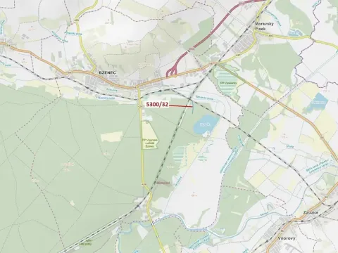 Dražba lesa, Bzenec, 4949 m2