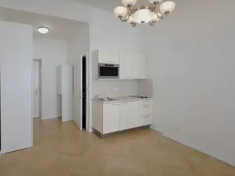 Pronájem bytu 1+kk, Praha - Smíchov, Zborovská, 23 m2