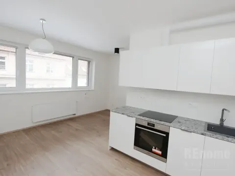 Pronájem bytu 1+kk, Praha - Holešovice, V háji, 34 m2