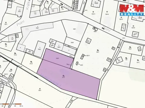 Prodej pozemku pro bydlení, Otvice, Polní, 4112 m2
