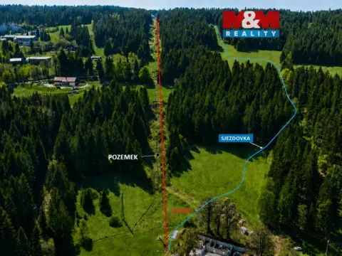 Prodej louky, Stachy, 868 m2