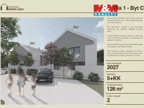 Prodej bytu 5+kk, Mokré Lazce, Generála Vlachého, 126 m2