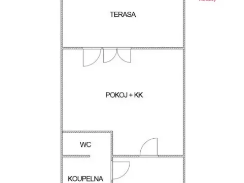 Pronájem bytu 1+kk, Bohumín - Nový Bohumín, Svat. Čecha, 25 m2
