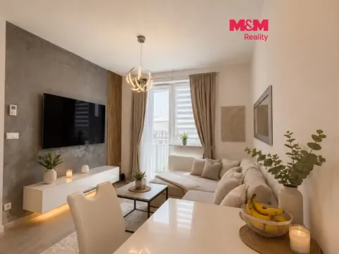 Pronájem bytu 2+kk, Velká Bystřice, Nádražní I, 38 m2