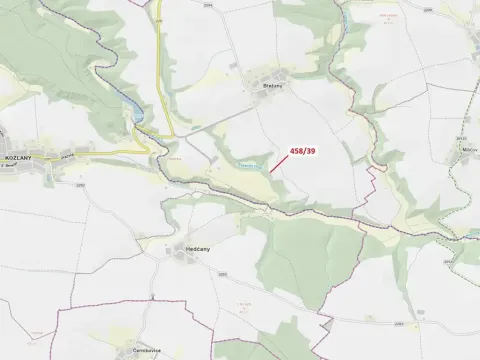 Dražba lesa, Břežany, 50 m2