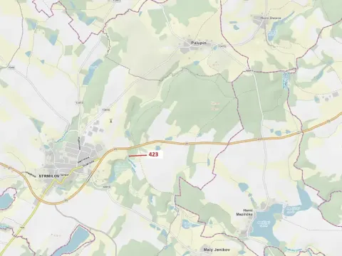 Dražba lesa, Strmilov, 140 m2