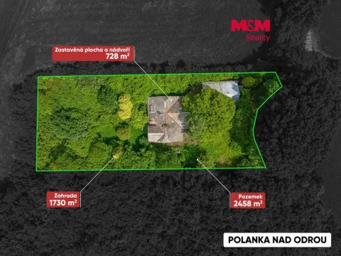 Prodej rodinného domu, Ostrava - Polanka nad Odrou, Hraničky, 300 m2