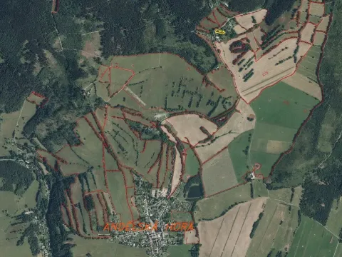 Prodej pozemku, Andělská Hora - Pustá Rudná, 1758 m2