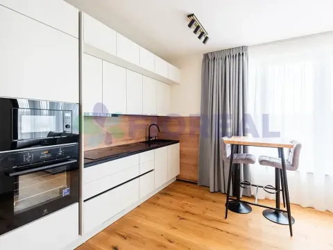 Pronájem bytu 1+kk, Praha - Radlice, U Komína, 38 m2