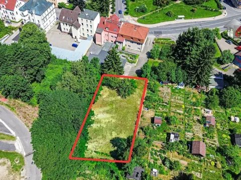 Prodej zahrady, Jablonec nad Nisou, Pražská, 1129 m2