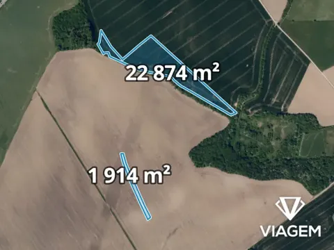 Prodej podílu pole, Koryčany, 1974 m2
