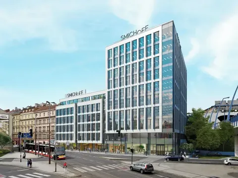 Pronájem kanceláře, Praha - Smíchov, Plzeňská, 1400 m2