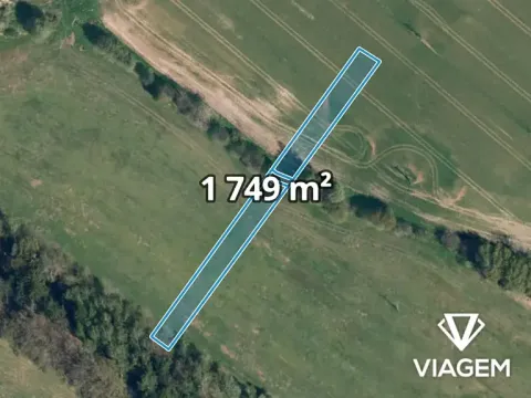 Prodej podílu pole, Černovice, 874 m2